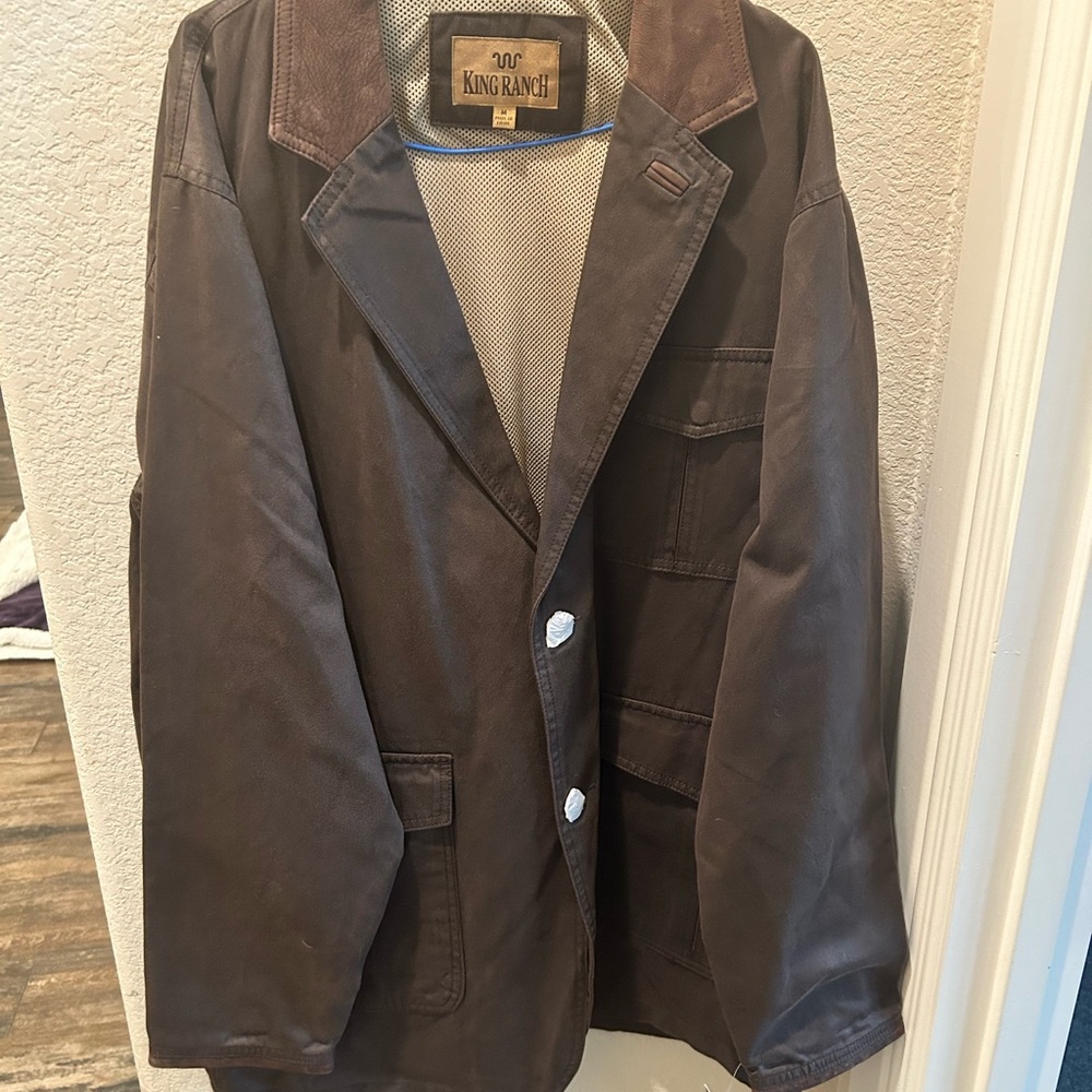 Men's Brown Performance Jacket
